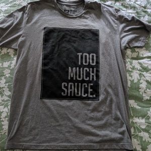 Baseball Swag "Too Much Sauce" Tee